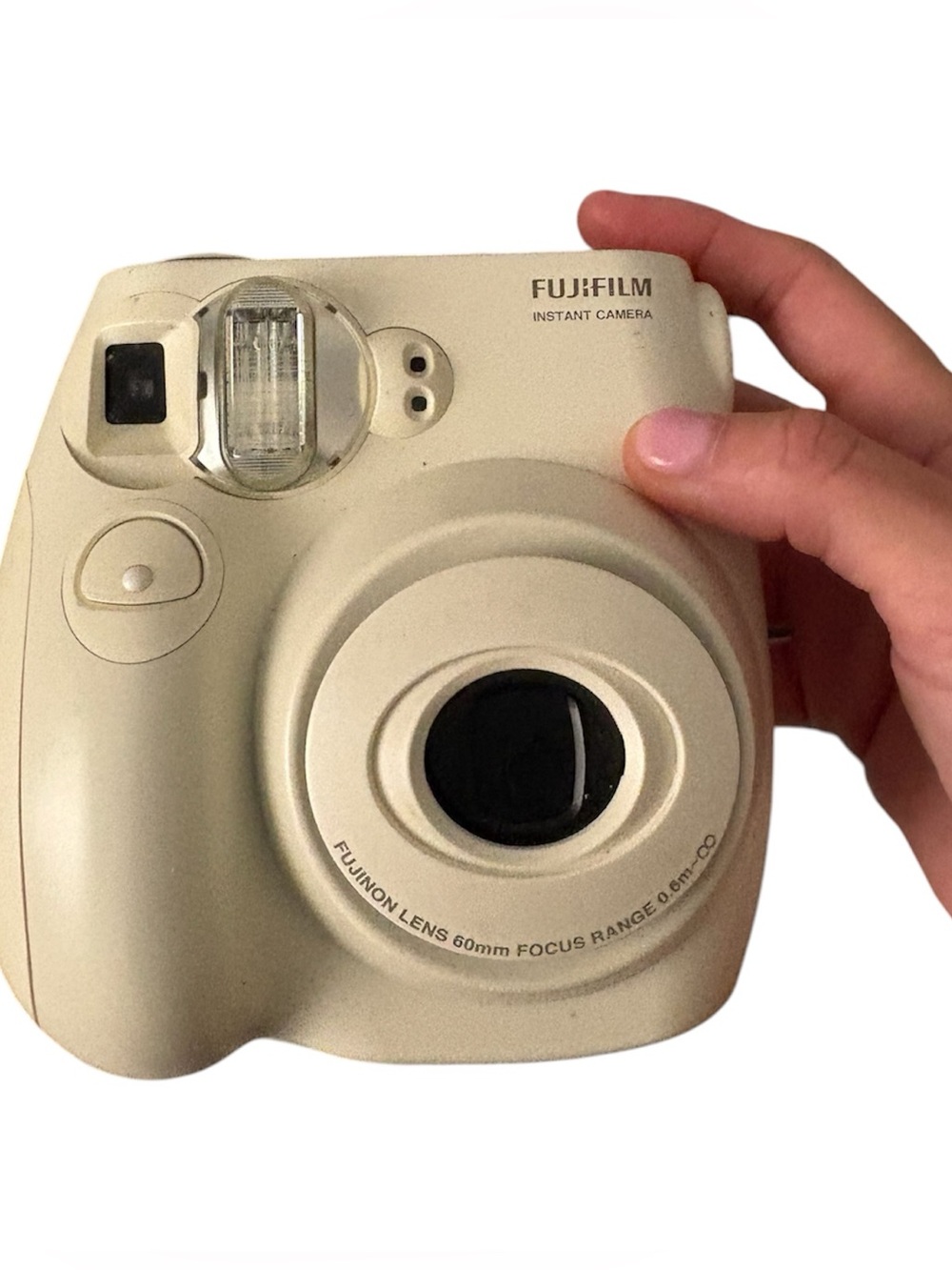 FUJIFILM instant Camera Instax 7S Color White